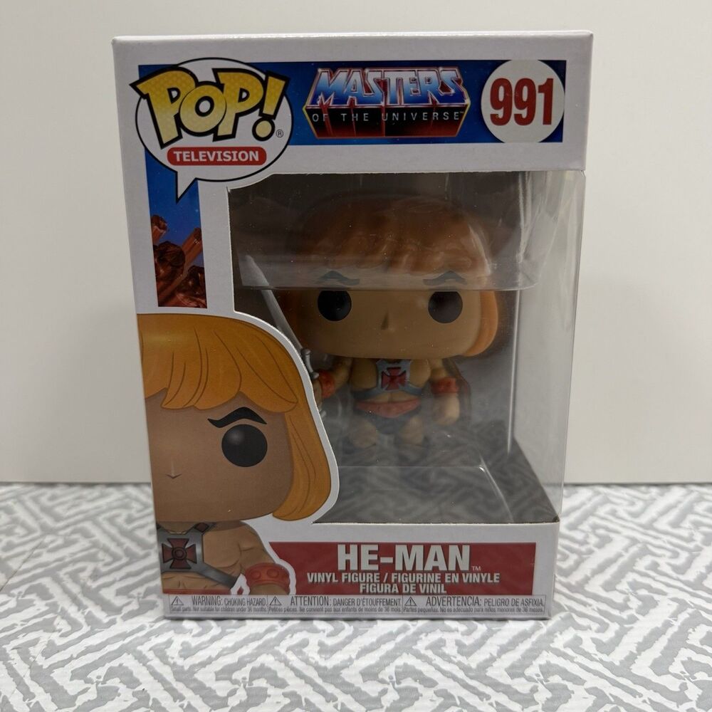 Funko POP! Masters of the Universe HE-MAN #991 Vinyl Figure MOTU NIB